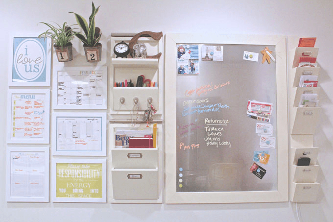 Family Command Center by The Caldwell Project