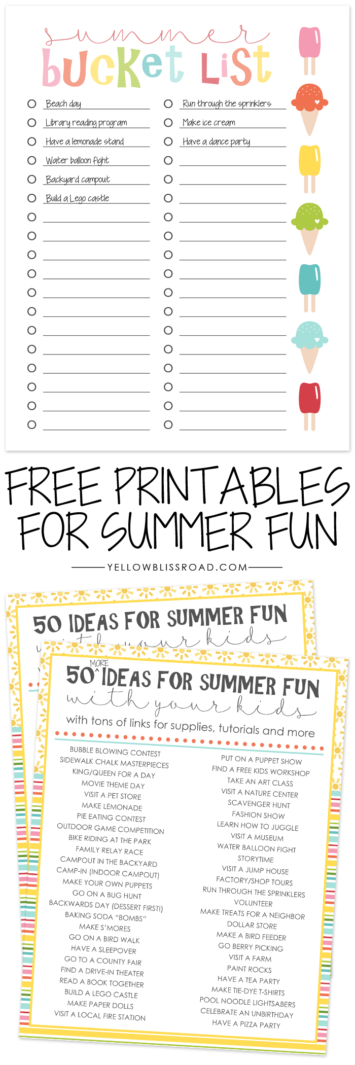 Keep Up With Your Summer To Do List This Free Printable Bucket Keep Up With Your Summer To Do List This Free Printable Bucket