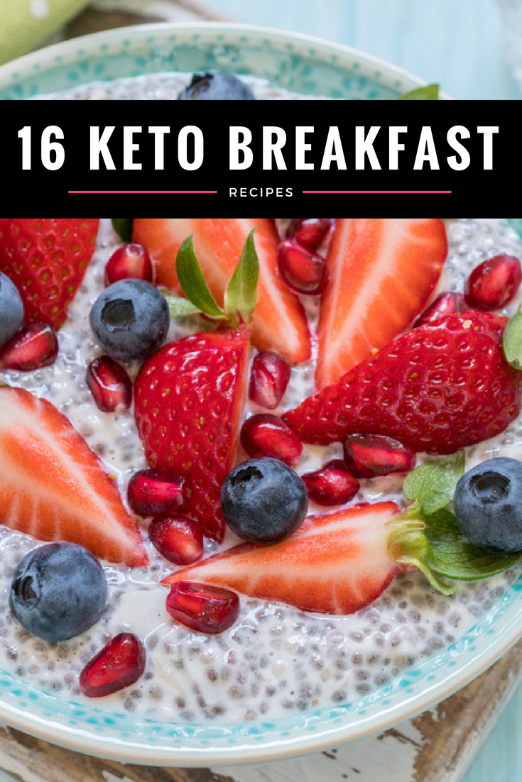 16 Keto Breakfast Recipes If you’re on the ketogenic diet you’ll love these super easy make ahead breakfast recipes perfect for meal prep! Get ready to start your day with delicious low carb casseroles and yummy egg muffins that you can put together in minutes & grab on the go! These keto breakfast recipes make losing weight simple even if you’re a beginner! #keto #ketorecipes #ketodiet #ketogenic #ketogenicdiet #lowcarb #weightlossrecipes #LCHF