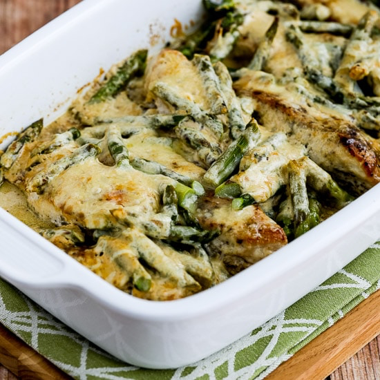 Keto Dinner Chicken with Asparagus Kalyn's Kitchen